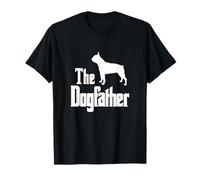 The Dogfather - funny dog gift, funny Boston Terrier T-Shirt