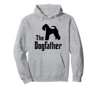 The Dogfather - funny dog gift, funny Kerry Blue Terrier Pullover Hoodie