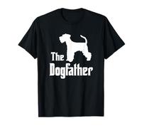The Dogfather - funny dog gift, funny Miniature Schnauzer T-Shirt