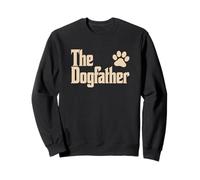 The Dogfather Pet Lover Funny Cute Animal Paw Sweatshirt