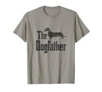 The Dogfather T-Shirt Dachshund, funny dog gift idea T-Shirt