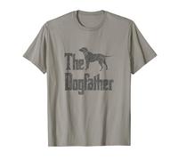 The Dogfather T-Shirt, Labrador silhouette, funny dog gift T-Shirt