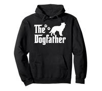 The Dogfather Tee Fathers day Gift Dog Lover Border Collie Pullover Hoodie