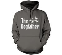 The Dogfather Unisex Hoodie - Grey X-Large
