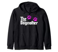 The Dogmother-Dog Lover - Mother's Day Cute Idea Zip Hoodie