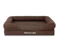 The Dog's Bed Replacement Outer Cover Only For The Dog's Bed Orthopaedic, Washable Plush Fabric, Medium Brown Plush