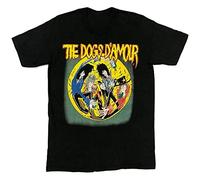 The Dogs D'Amour Errol Flynn Men's T-Shirt Graphic Unisex Black Top Shirt L