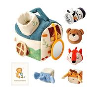 The Doll Farm House Squeeze Forest Animal Plush Toy Is A Sensory