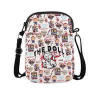The Doll Horror Movie Lover Gift Halloween Scary Movie Lover Gift Evil Doll Ghost Film Crossbody Bag (The Doll cb uk)