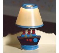 The Dolls House Emporium Blue Nursery Lamp
