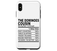 The dominoes cousin nutrition fact funny cousins men women Case for iPhone XS Max