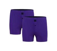 The DON , y Men's Boxer Shorts Soho Fit Pack of 2 Comfortable Everyday Men's Boxers - Multipack Boxers for Men (UK, Alpha, S, Regular, Regular, Purple)