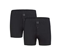 The DON , y Men's Boxer Shorts Soho Fit Pack of 2 Comfortable Everyday Men's Boxers - Multipack Boxers for Men (UK, Alpha, S, Regular, Regular, Black)