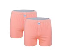 The DON , y Men's Boxer Shorts Soho Fit Pack of 2 Comfortable Everyday Men's Boxers - Multipack Boxers for Men (UK, Alpha, L, Regular, Regular, Salmon Pink)