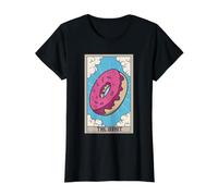 The Donut Doughnut Tarot Card Donut Lover Occult Donut Baker Value Graphic T-Shirt, Women, Black, XL