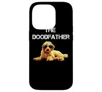 The Dood Father Men Golden Doodle Dog Lover Gift idea Case for iPhone 14 Pro