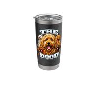 The Dood Funny Goldendoodle Meme Bootleg Style Stainless Steel Insulated Tumbler