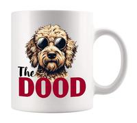 The Dood Goldendoodle Lover Gifts Dog Mom Dad Pet Dog Lover Vet Veterinarian Gifts Golder Retriever Poodle Dogs Novelty Drinkware Ceramic Coffee Mug White 11 oz