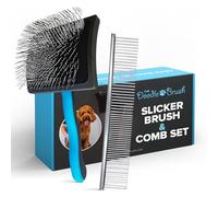 The Doodle Brush Dog Grooming Kit Slicker Brush, Dog Comb Set, Detangling