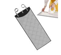 The Door Ironing Mat - Heat Resistant Steam Pad For Steaming | Alternative Folding Vertical Ironing Board | Easy Installation