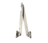 The Door Limit and Support Rod Electrical Cabinets with Retractable Folding Hinges and Devices 1Pcs(Buffed-R)