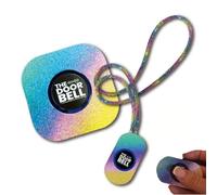 The Doorbell - Sparkly Rainbow Teacher's Remote, Sparkly Rainbow Teacher's Remote, Classroom Doorbell for Teachers, with Sparkling Lanyard, 38 Ringtones, 4 Volume Levels (1)