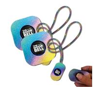 The Doorbell - Sparkly Rainbow Teacher's Remote, Sparkly Rainbow Teacher's Remote, Classroom Doorbell for Teachers, with Sparkling Lanyard, 38 Ringtones, 4 Volume Levels (2)
