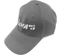 The Doors Baseball Cap Classic Band Logo Official Grey Strapback One Size