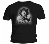 The Doors Break On Through Mens Black T Shirt Jim Morrison Tee Gift Men Wome HOT Black(Large)