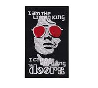 The Doors I Am Lizard King Hq Patch Badge Embroidered Iron on Applique Souvenir Accessory
