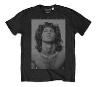 The Doors Jim Beads Boyfriend Official Tee T-Shirt Mens Unisex (Large) Black