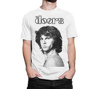 The Doors Jim Morrison Graphic Men T-Shirt Size M White