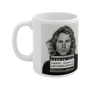 The Doors Jim Morrison Mug (One Size) (Black)
