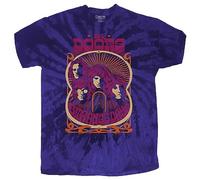 (Small (5/6 Yrs), Blue) The Doors Kids Strange Days Dye Wash T Shirt
