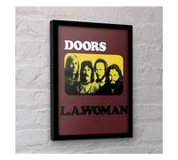 The Doors L.A. Woman Framed Poster The Doors Multicolor