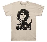 The Doors Men's Break On Through Short Sleeve T-Shirt, Beige, Medium
