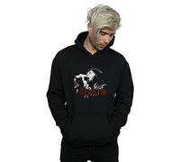 The Doors Men's Jim Morrison Singing Hoodie Black Large