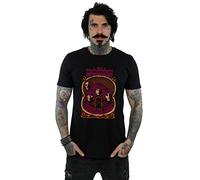 The Doors Men's Strange Days Distressed T-Shirt Black XXX-Large