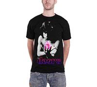 The Doors Psychedelic Jim Official Mens New Black T Shirt