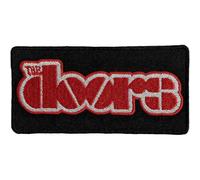 The Doors Red Logo Woven Patch One Size