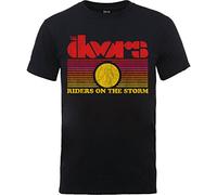The Doors 'Riders On The Storm Sunset' T-Shirt (Large) Black
