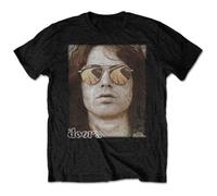 The Doors T Shirt Classic Band Logo Official Mens Black
