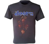 The Doors T Shirt Jim Morrison Rock Band Retro Men Shirt Morrison Manzarek