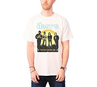 The Doors T Shirt mens Waiting For The Sun jim morrison Official White XXL