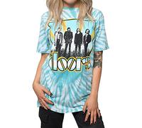 The Doors T Shirt Waiting for The Sun Official Unisex Light Blue Dye Wash L