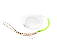 The double barb glow hook has a flat shape for quick penetration and is ideal for catching swordfish in dark or deep water. Thick Sword Fish Hook