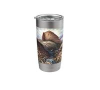 The Dove Sent Forth from The Ark Gustave Dore Stainless Steel Insulated Tumbler