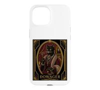 The Dowager Black Cat Art Deco Murder Mystery Design Case for iPhone 15