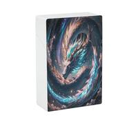The Dragon is Soaring Cigarette Case Stylish Lightweight Pocket Holder Case for Smoke Waterproof Cigarette Dispenser Cigarettes Accessories for Outdoor Camping Hiking