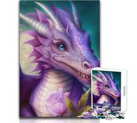 The Dragon Miorath Jigsaw Puzzle 1000 Cognitive Development Fun Game Special Thoughtful Celebration Present Size 38x26cm